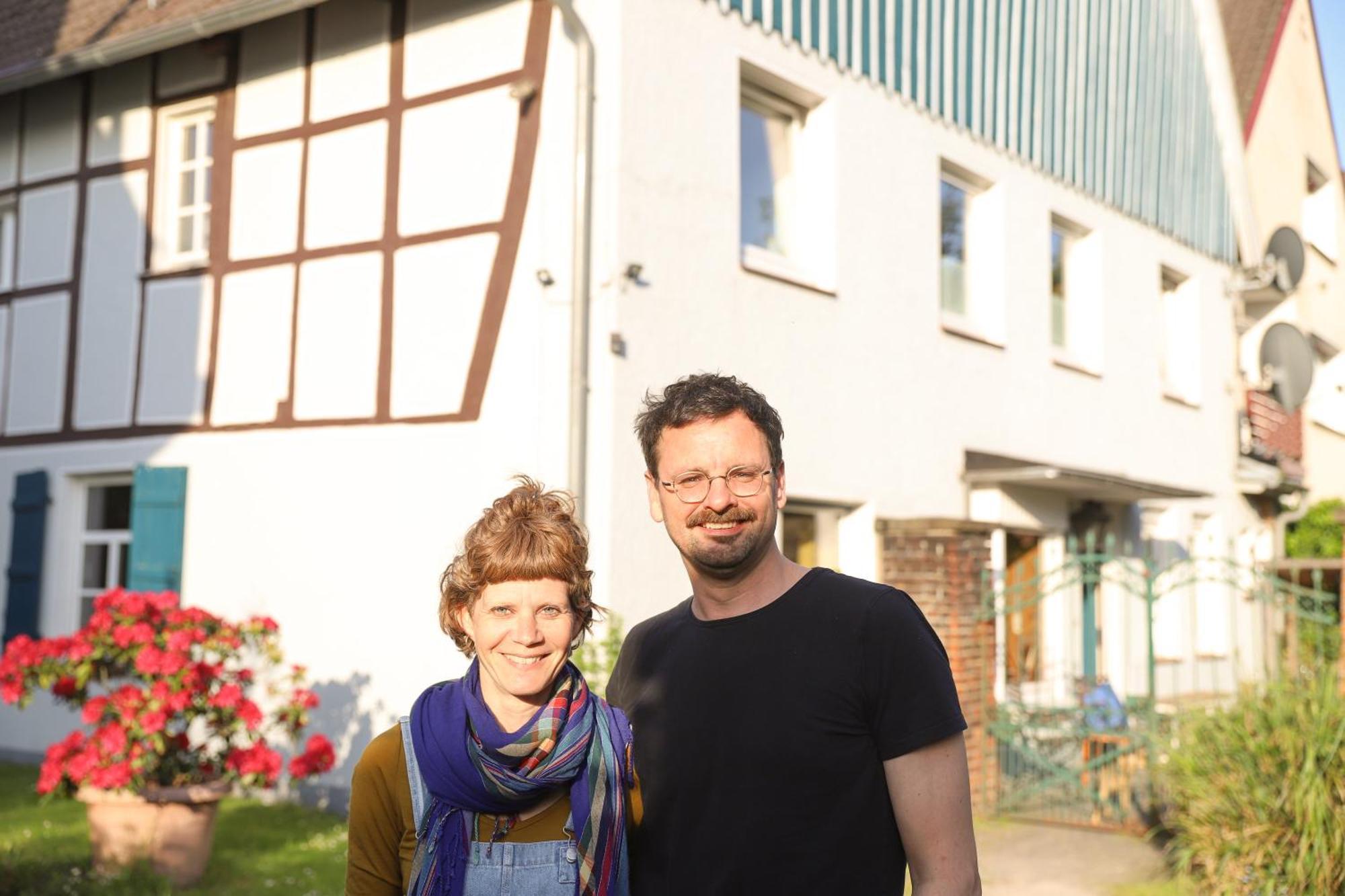 Gasthaus Benke, Fachwerkhaus In Westfalen 达特尔恩 外观 照片